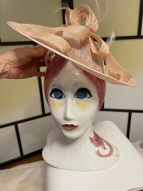 Facinator authentic Ascot Hat KENTUCKY Derby garden Tea party church weddings!!